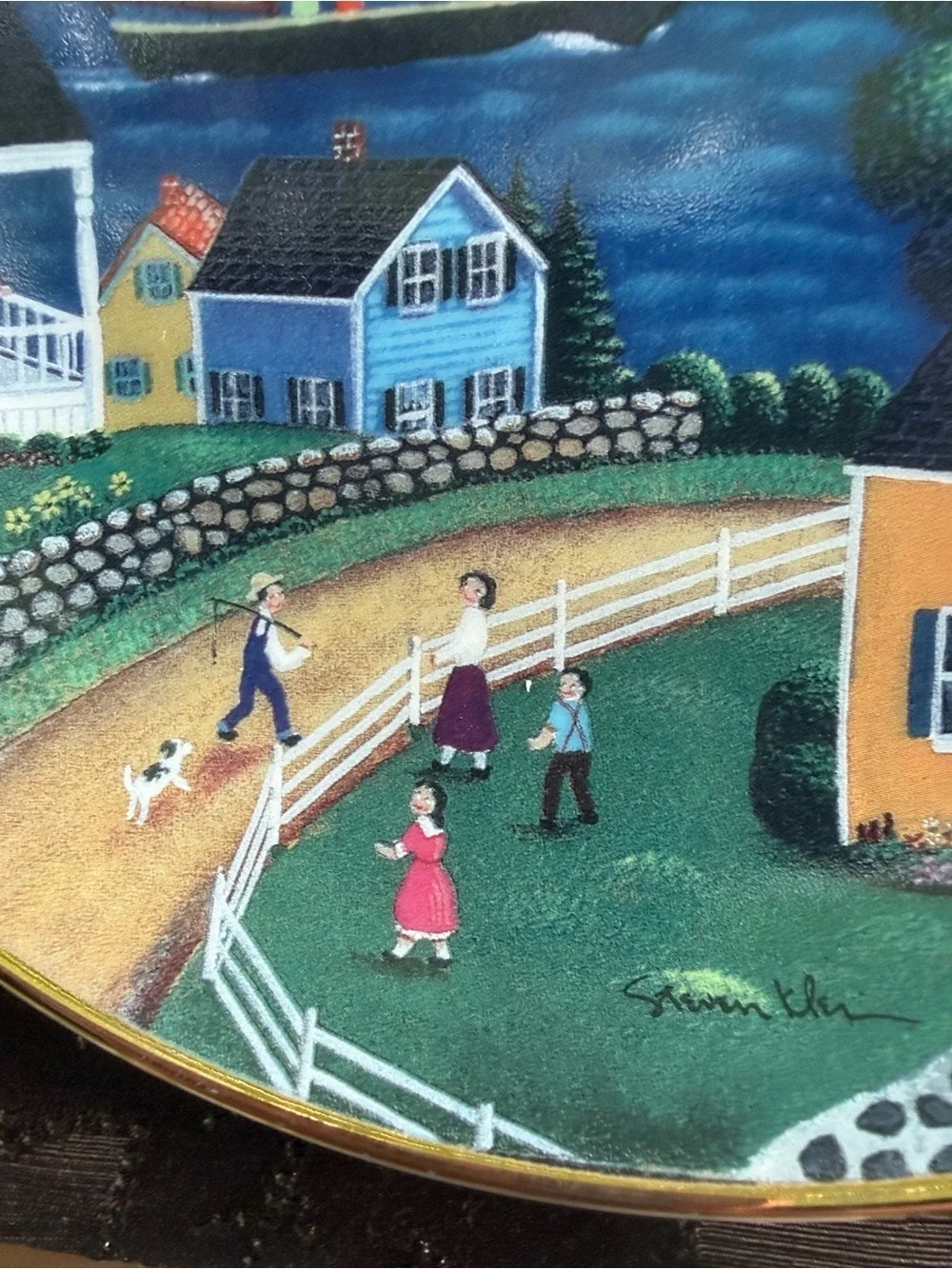 Summer Holiday Collectors Limited Edition Plate